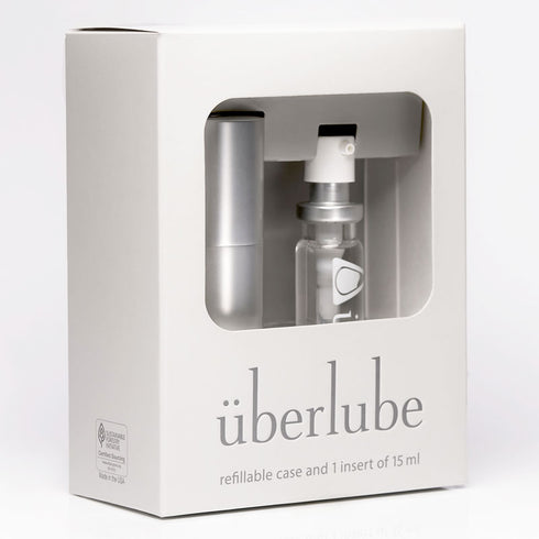 überlube Silver Estuche recargable y 1 inserto 15ml